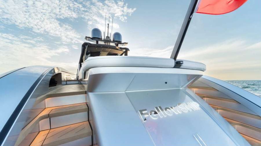 Fellowship II, Transom and swim platform