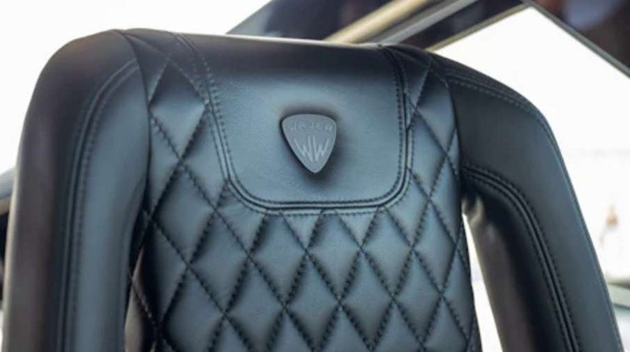 Fellowship II, Diamond stitch helm chair